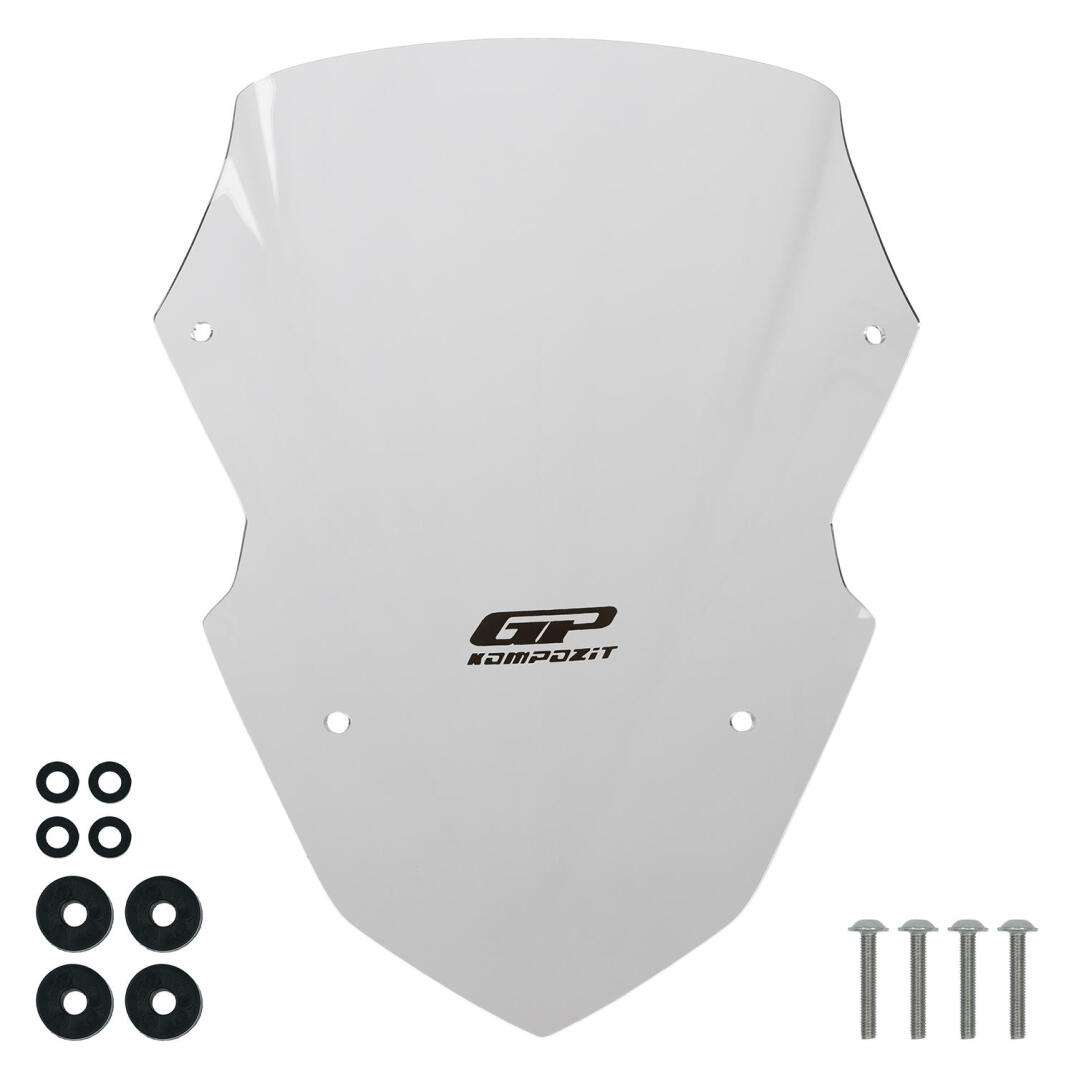 GP Kompozit Yamaha XMAX 250 Tech Max 2024-2026 Uyumlu Spor Ön Cam Şeffaf - 4