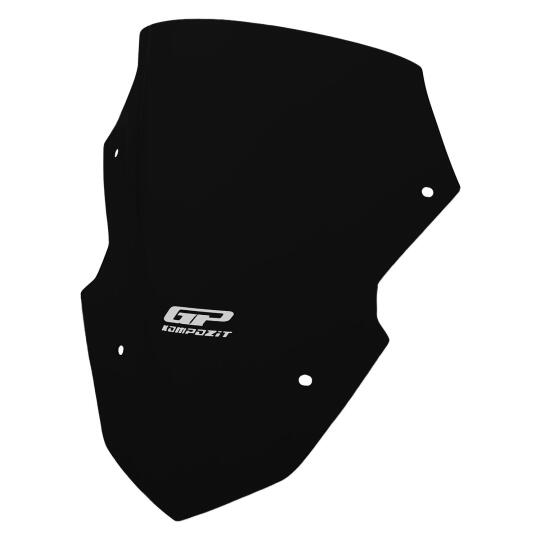 GP Kompozit Yamaha XMAX 250 Tech Max 2024-2026 Uyumlu Spor Ön Cam Siyah (1)