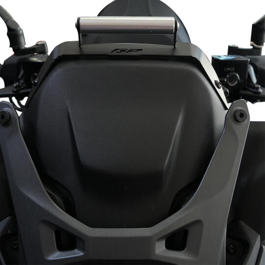 GP Kompozit Yamaha XMAX 250 Tech Max 2024-2026 Uyumlu Telefon / Navigasyon Tutucu Siyah - 3
