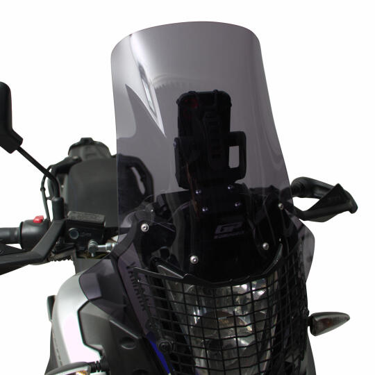 GP Kompozit Yamaha XTZ 660Z 2008-2016 Uyumlu Ön Cam Siyah - 5