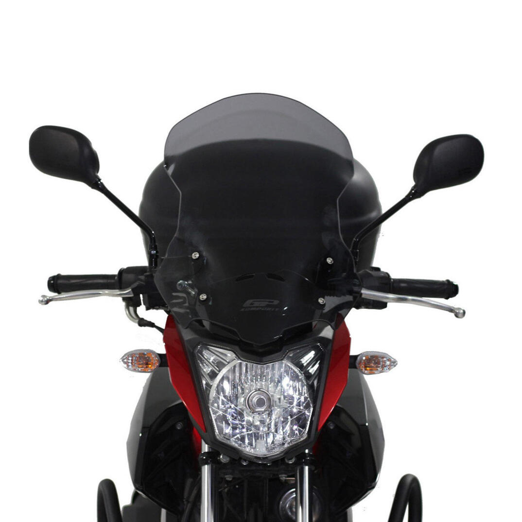 GP Kompozit Yamaha YS 125 2017-2020 Uyumlu Ön Cam Füme - 2