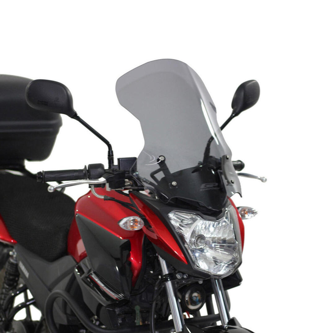 GP Kompozit Yamaha YS 125 2017-2020 Uyumlu Ön Cam Füme - 3