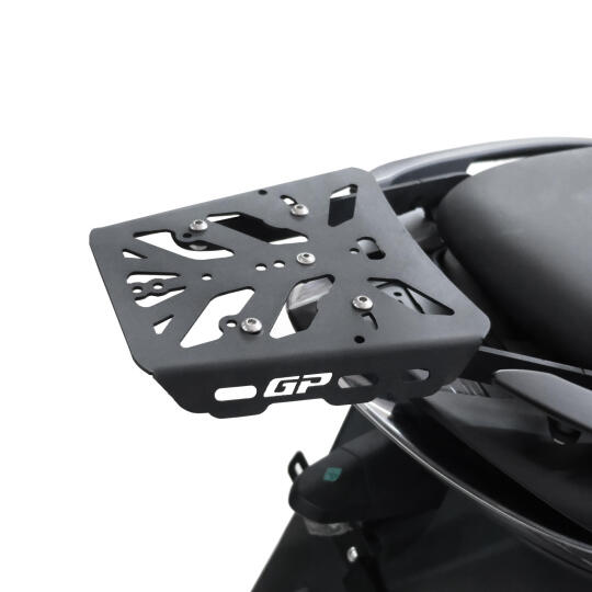 GP Kompozit Zontes ZT250T-E 2024 Uyumlu Arka Çanta Demiri Siyah - 3