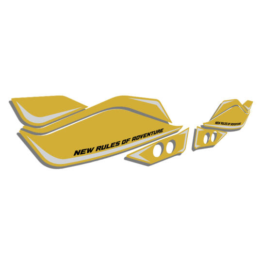 GP Kompozit Zontes ZT250T-G 2026 Uyumlu Elcik Sticker Bronz (1)