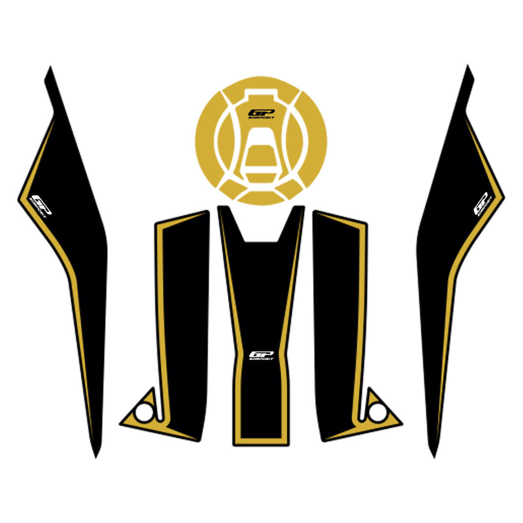 GP Kompozit Zontes ZT250T-G 2026 Uyumlu Tank Pad Bronz - 1