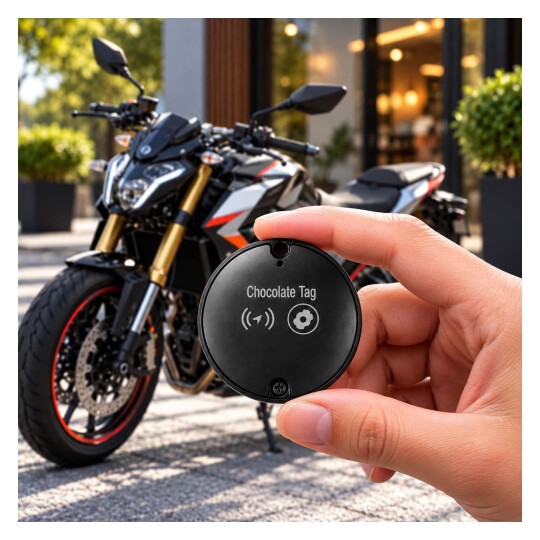 GP Loshhall Dual Akıllı Takip Cihazı - iOS ve Android Uyumlu Smart Tag Siyah (1)