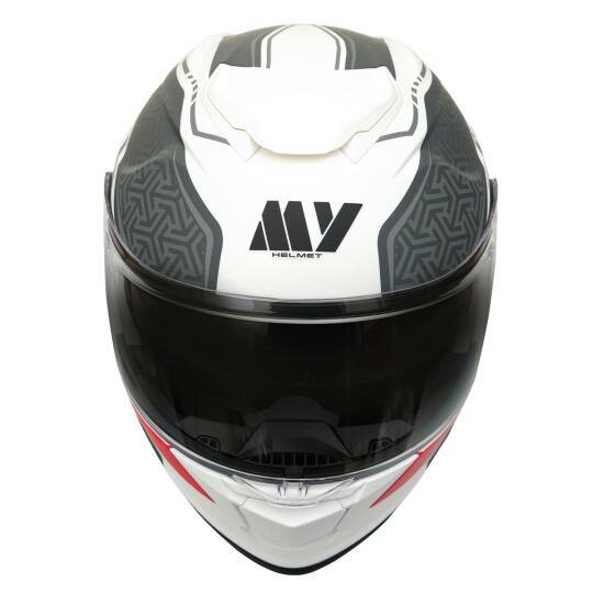 GP MY HELMET MKS002-WRG Güneş Vizörlü Şeffaf Çene Açılır Motosiklet Kaskı (1)