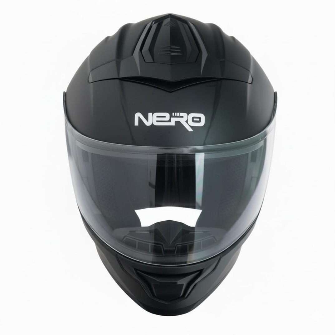 GP NERO MKS003-MB Güneş Vizörlü Şeffaf Full Face Motosiklet Kaskı - 2