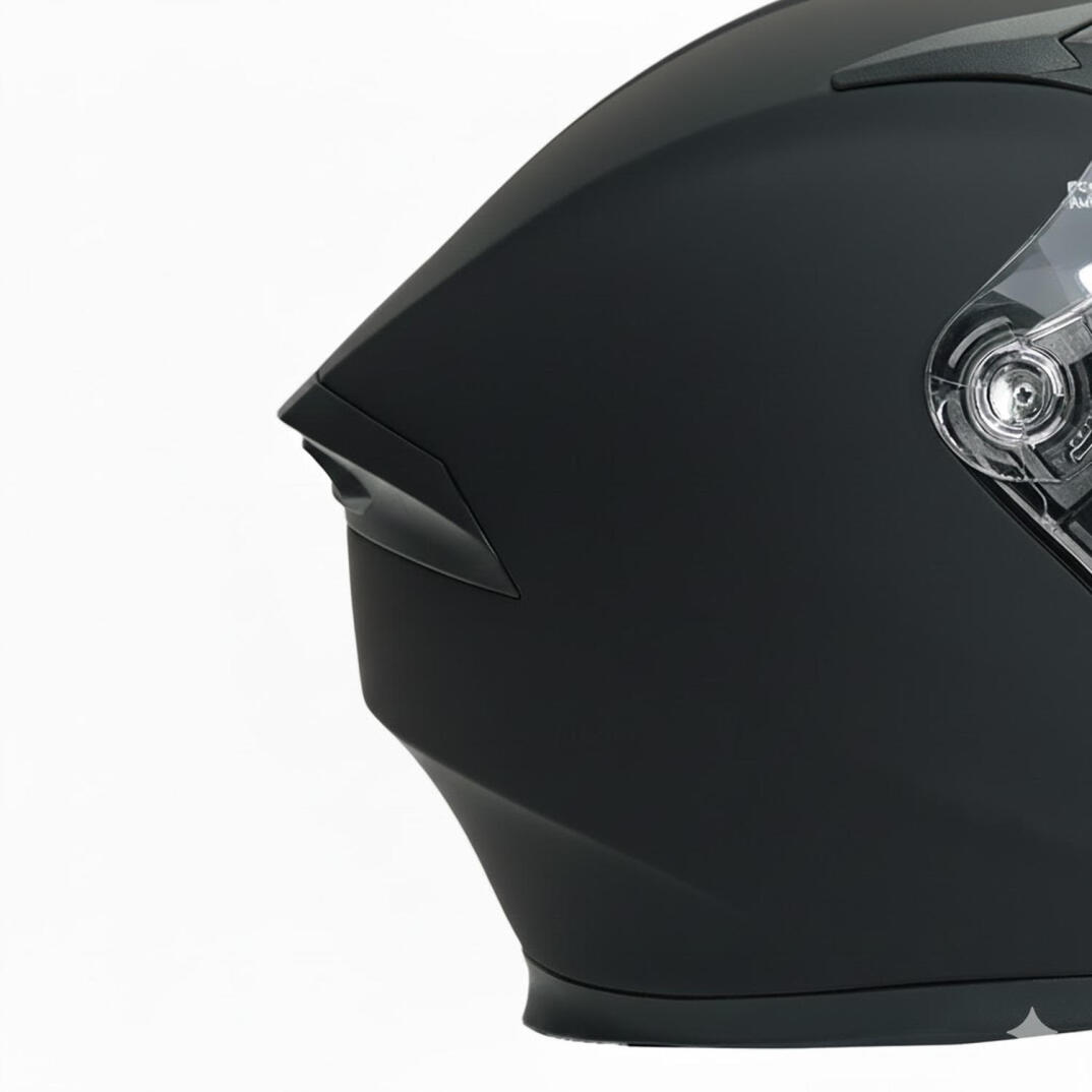 GP NERO MKS003-MB Güneş Vizörlü Şeffaf Full Face Motosiklet Kaskı - 5