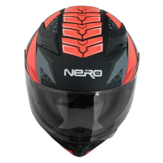 GP NERO MKS003-MBB3O Güneş Vizörlü Şeffaf Full Face Motosiklet Kaskı (1)