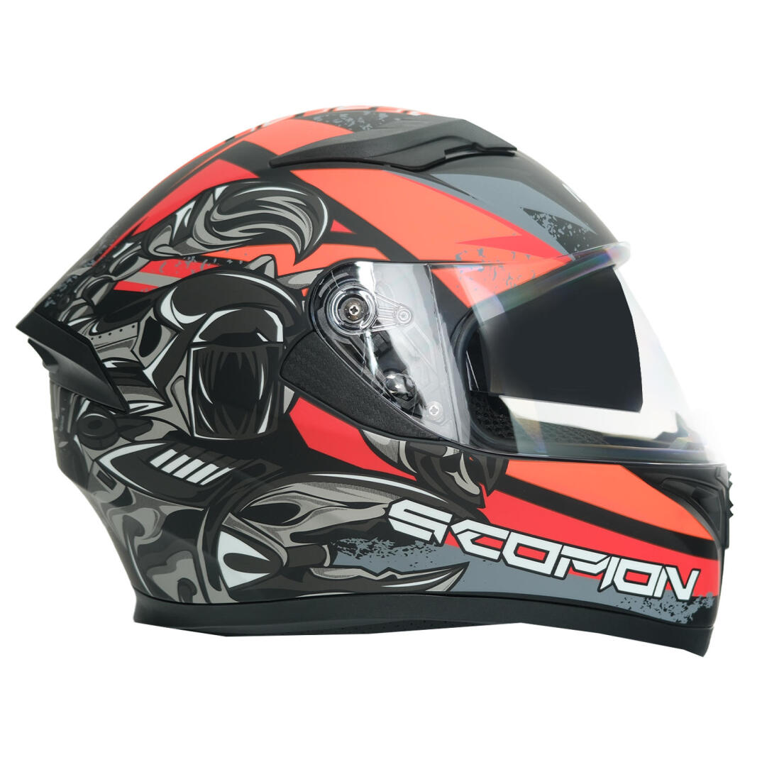 GP NERO MKS003-MBB3O Güneş Vizörlü Şeffaf Full Face Motosiklet Kaskı - 3