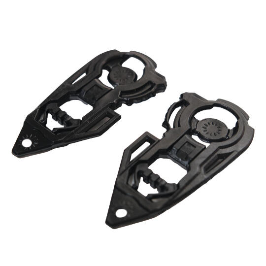 GP NERO MKS003 Uyumlu Motosiklet Kask Vizör Bağlantı Aparatı Siyah - 3