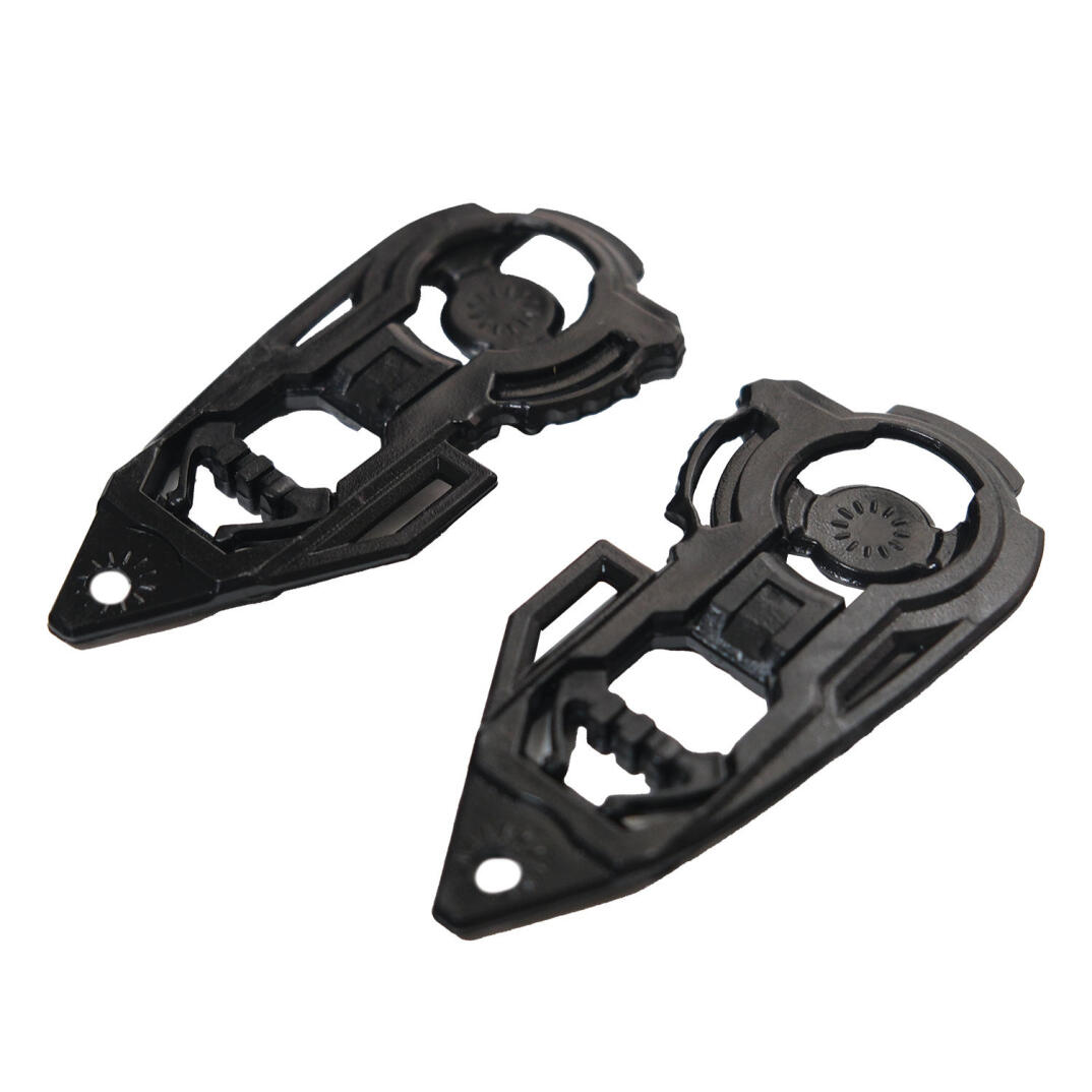 GP NERO MKS003 Uyumlu Motosiklet Kask Vizör Bağlantı Aparatı Siyah - 3