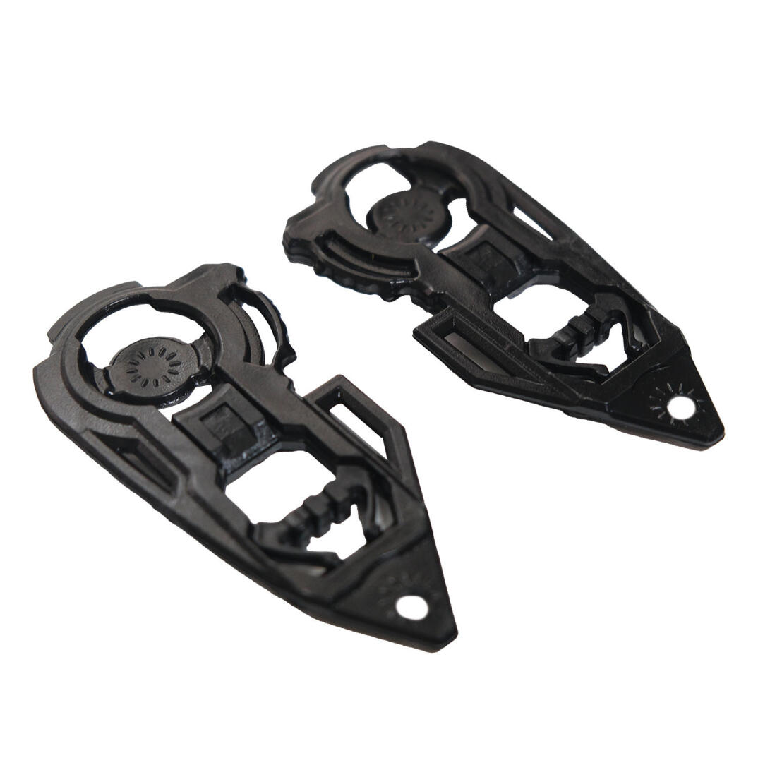 GP NERO MKS003 Uyumlu Motosiklet Kask Vizör Bağlantı Aparatı Siyah - 4