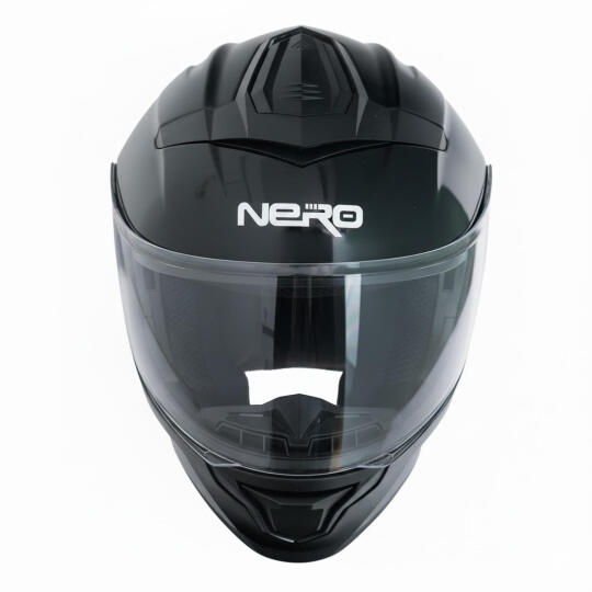 GP NERO MKS004-B Güneş Vizörlü Şeffaf Çene Açılır Motosiklet Kaskı (1)
