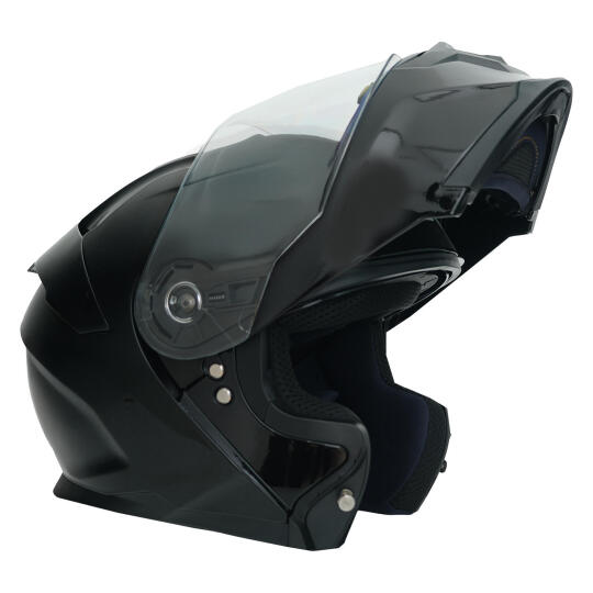 GP NERO MKS004-B Güneş Vizörlü Şeffaf Çene Açılır Motosiklet Kaskı - 3