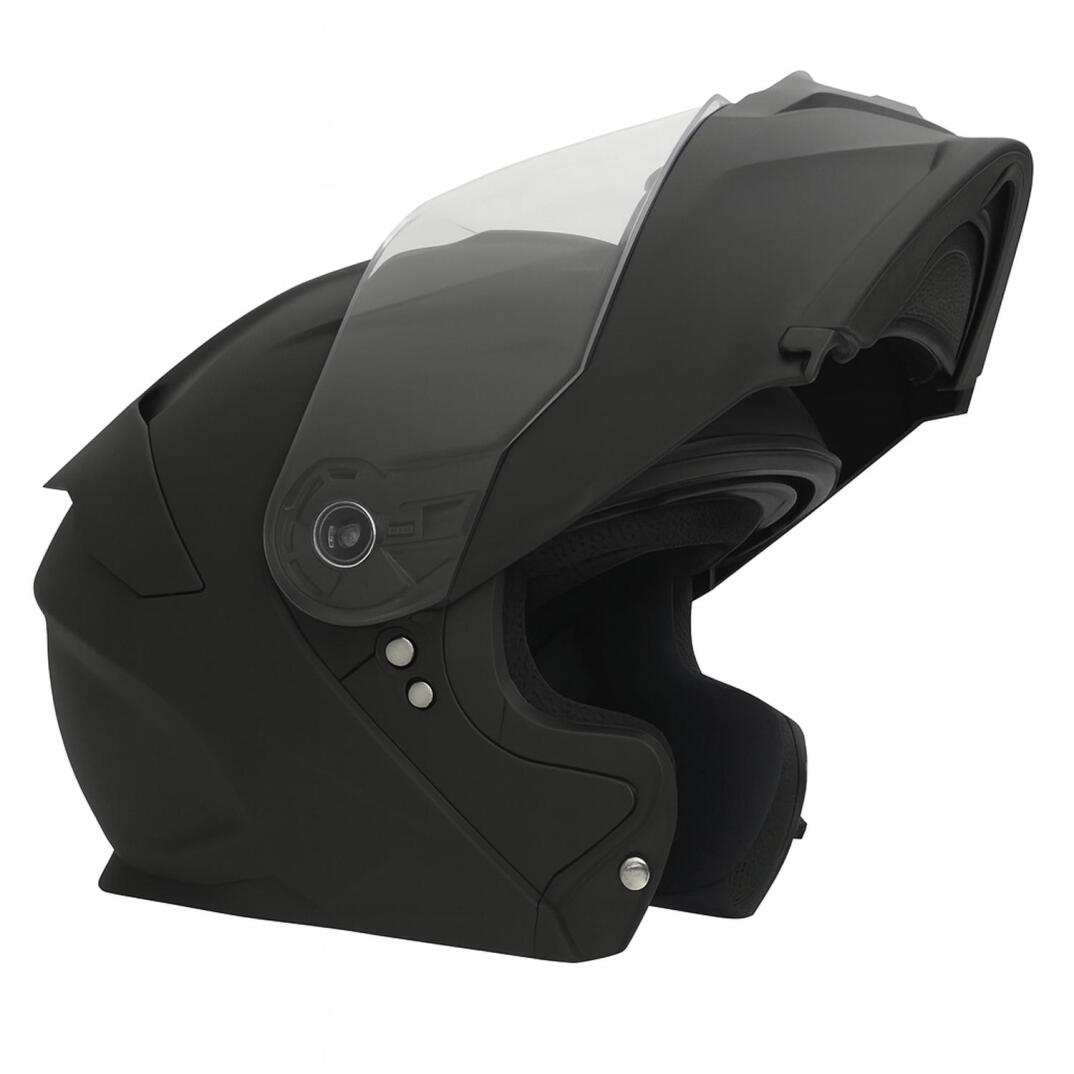 GP NERO MKS004-MB Güneş Vizörlü Şeffaf Çene Açılır Motosiklet Kaskı - 3