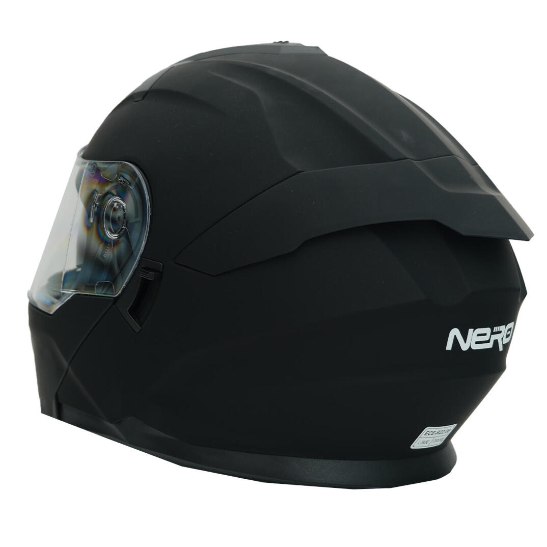 GP NERO MKS004-MB Güneş Vizörlü Şeffaf Çene Açılır Motosiklet Kaskı - 5