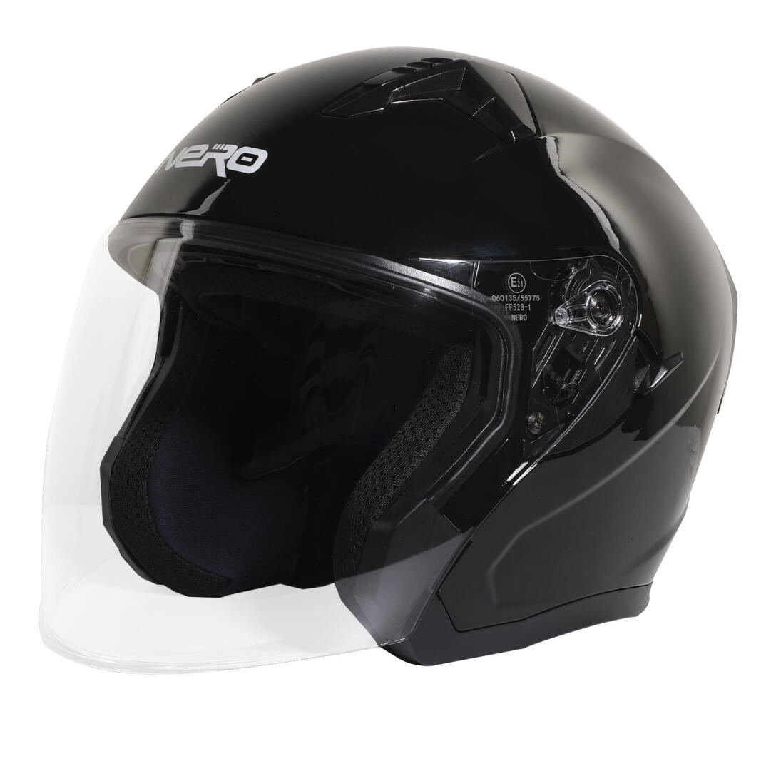 GP NERO MKS006-GB Şeffaf Vizörlü Motosiklet Yarım Kask - 1