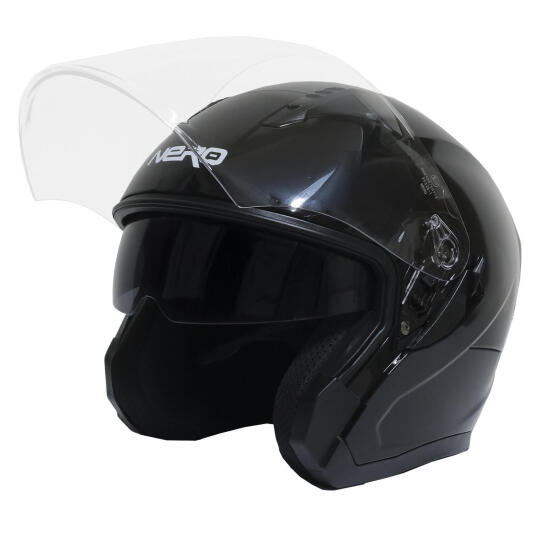 GP NERO MKS006-GB Şeffaf Vizörlü Motosiklet Yarım Kask - 3