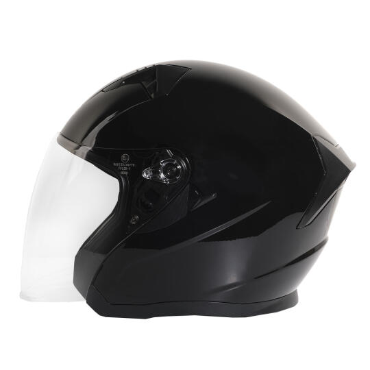 GP NERO MKS006-GB Şeffaf Vizörlü Motosiklet Yarım Kask - 4
