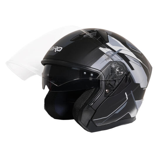 GP NERO MKS006-MBC3G Şeffaf Vizörlü Motosiklet Yarım Kask - 3