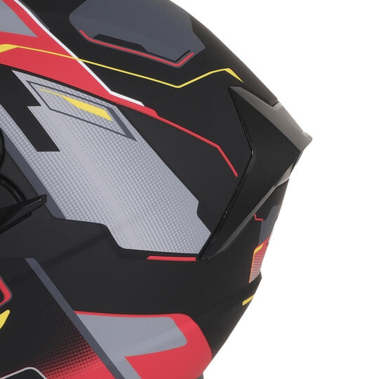 GP NERO MKS006-MBC5R Şeffaf Vizörlü Motosiklet Yarım Kask - 6