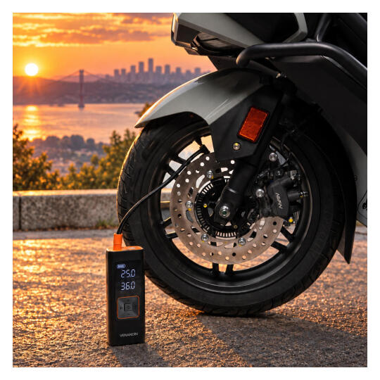 GP VENANDİN Inflamo LTK003 4in1 Dijital Ekranlı 150 PSI 8000 mAh Taşınabilir Şarjlı Hava Pompası & Akü Takviye Cihazı - 2