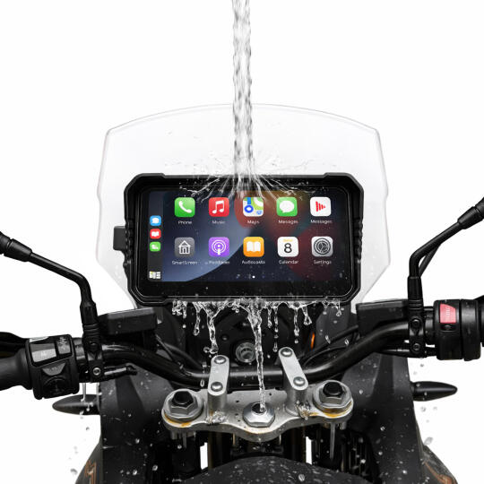 GP VOVEL M-790B 6.25” Ekran Ön Arka Kameralı Motosiklet CarPlay Basınç Sensörlü Multimedya Navigasyon Sistemi - 3