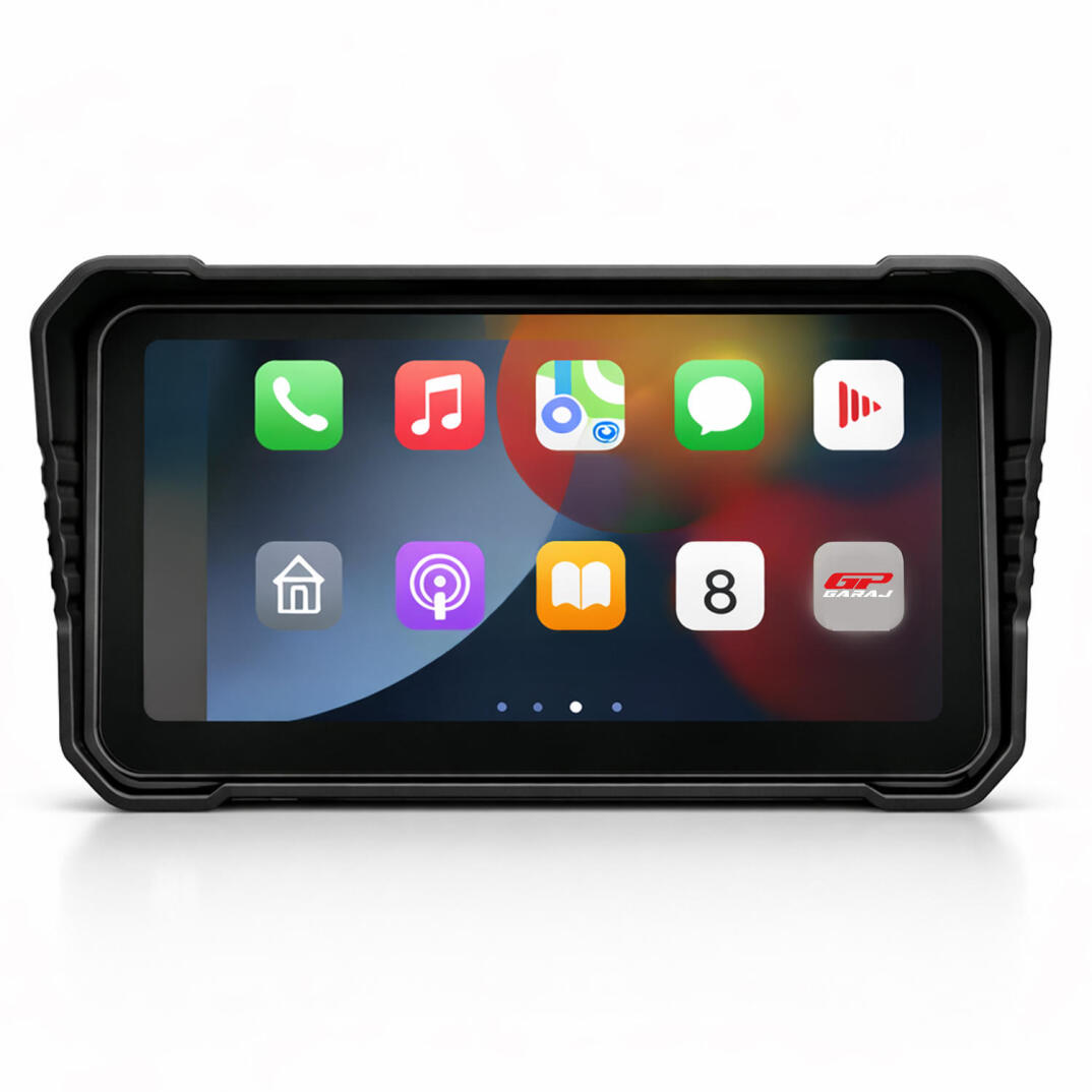 GP VOVEL M-790B 6.25” Ekran Ön Arka Kameralı Motosiklet CarPlay Basınç Sensörlü Multimedya Navigasyon Sistemi - 6