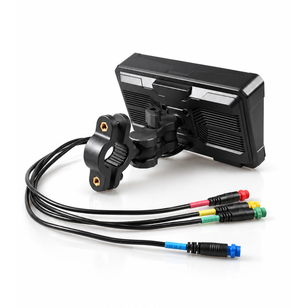 GP ZHUSE M-15 6.25” Ekran Ön Arka Kameralı Motosiklet CarPlay Multimedya Navigasyon Sistemi - 6